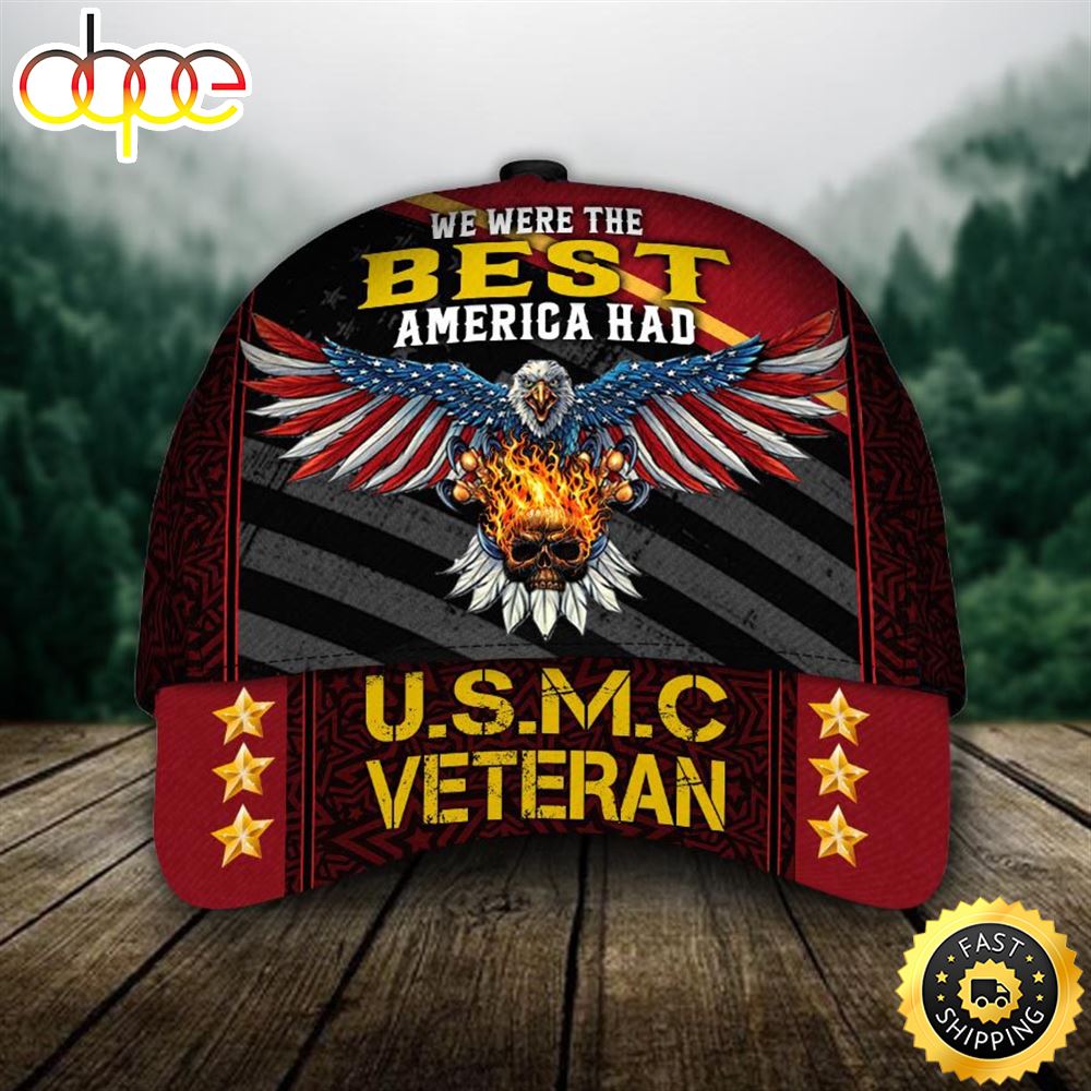 Armed Forces USMC Marine Corps Soldier Veteran Cap