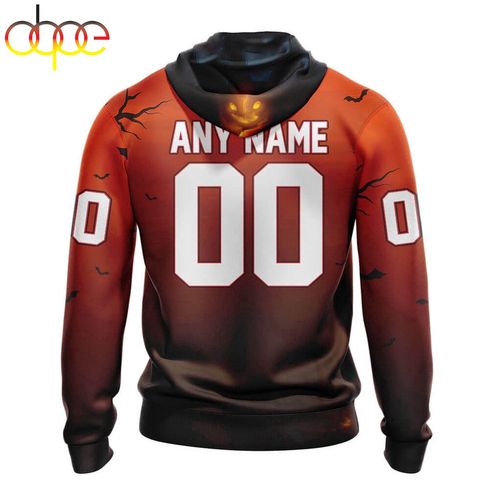 Custom Name And Number Tennessee Titans Special Death Halloween Hoodie