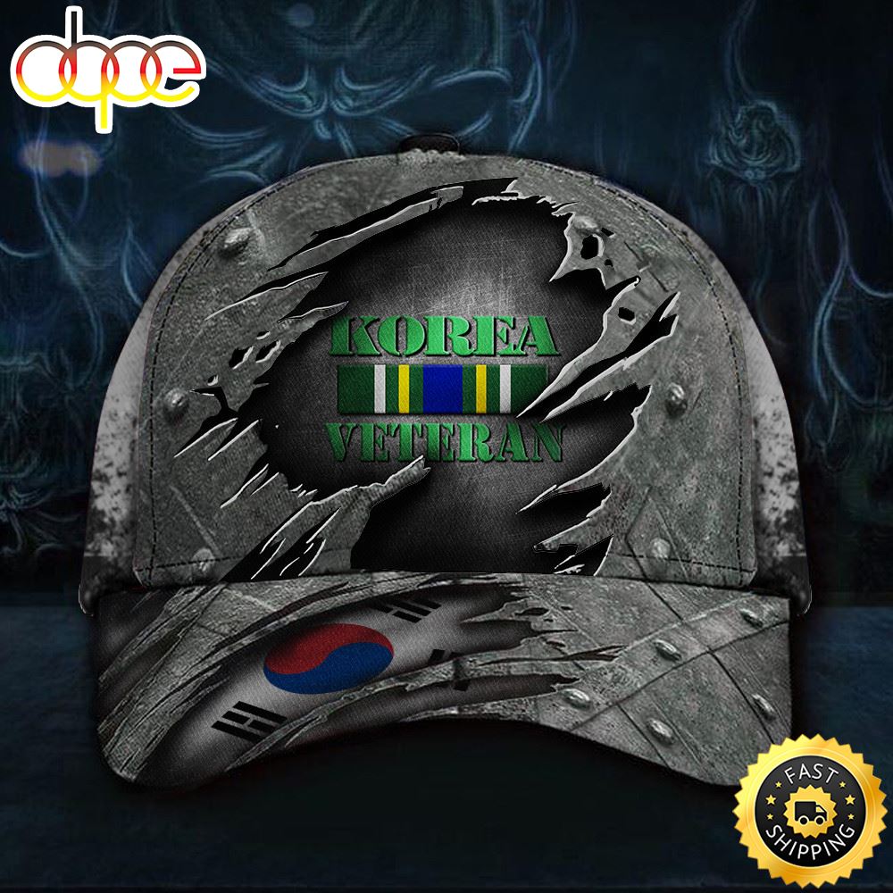 Korea Defense Veteran Hat Proudly Served Patriotic Hats Gifts For Veterans Hat Classic Cap