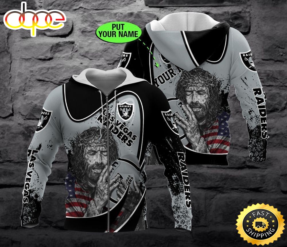 Las Vegas Raiders NFL Personalized Custom 3d Hoodie