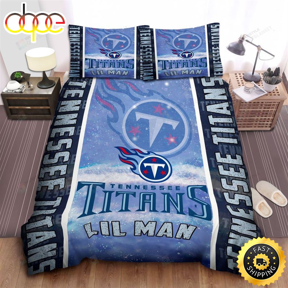 Tennessee Titans Bedding Set,Custom Name Tennessee Titans Duvet Covers