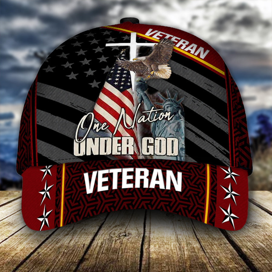 Veteran One Nation Under God Classic Cap