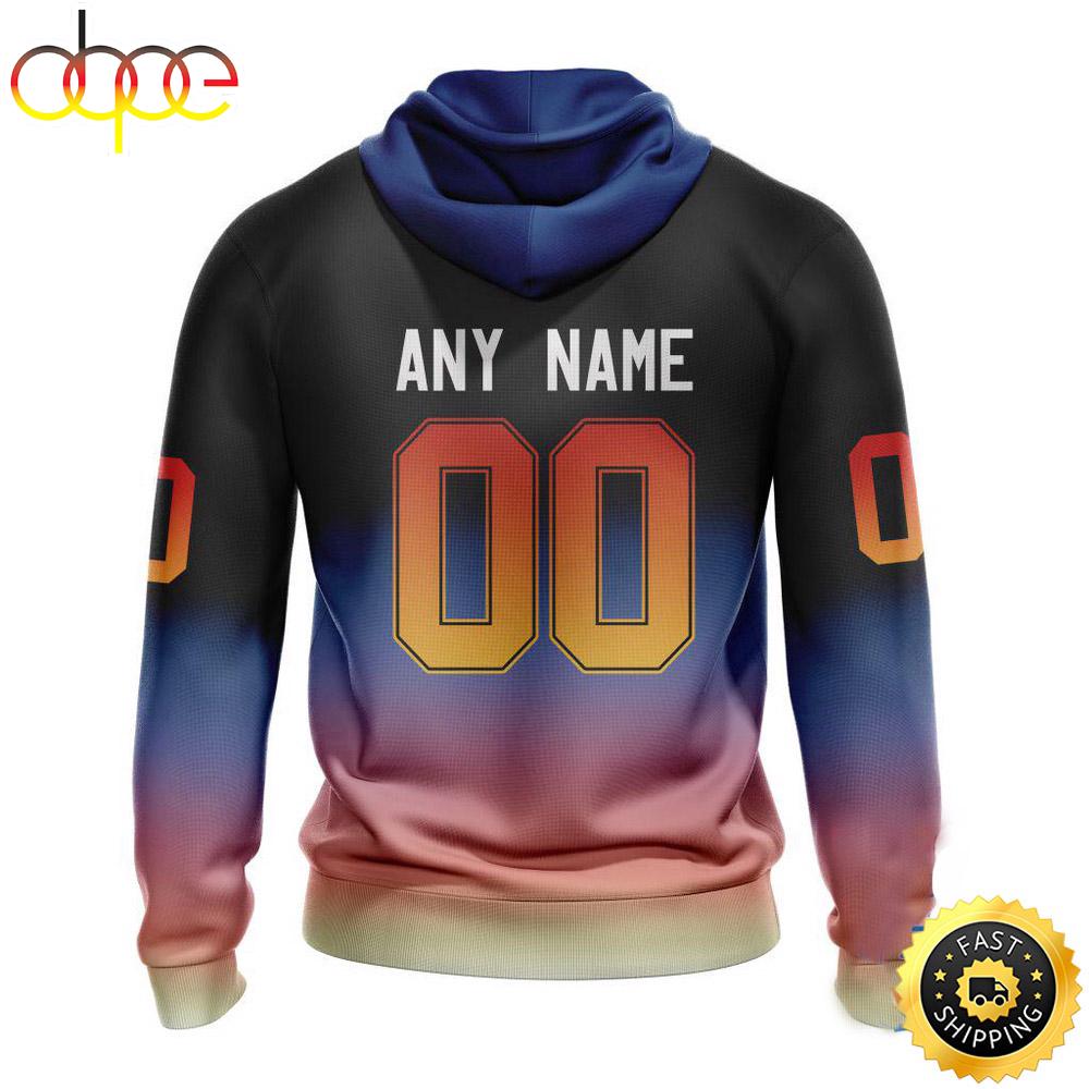 Custom Name And Number NHL Toronto Maple Leafs X KISS Band All Over Print Hoodie Shirt