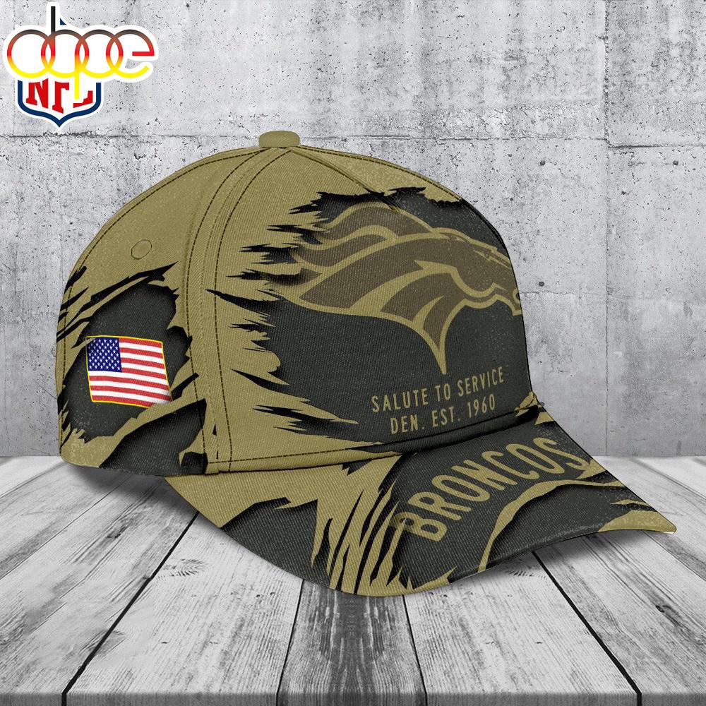 Denver Broncos 2025 Salute to Service Classic Baseball Cap
